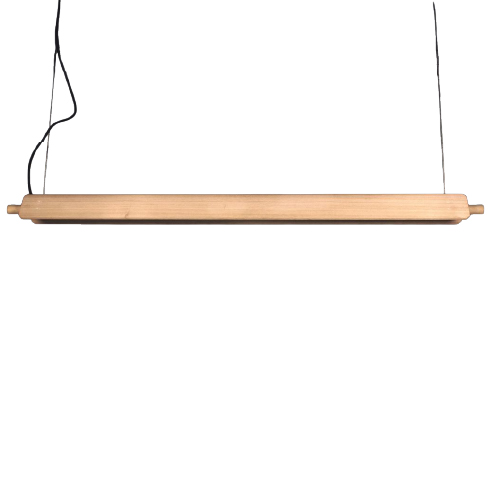 COLGANTE TORREMATO MADERA KIRI MEDIDAS 1,47MTSx14CM C/TUBO 1,20MTS